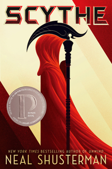 Scythe book cover by Neal Shusterman